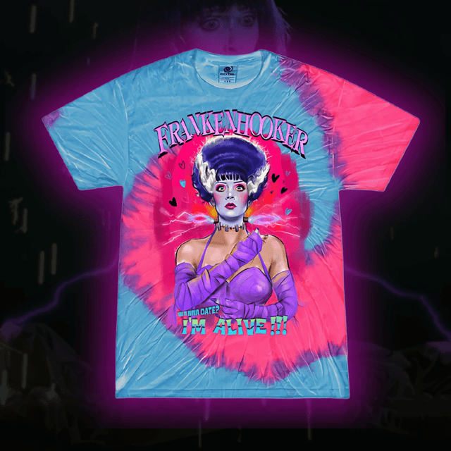 Frankenhooker - Flo Tie Dye Shirt - The Last Toy Store