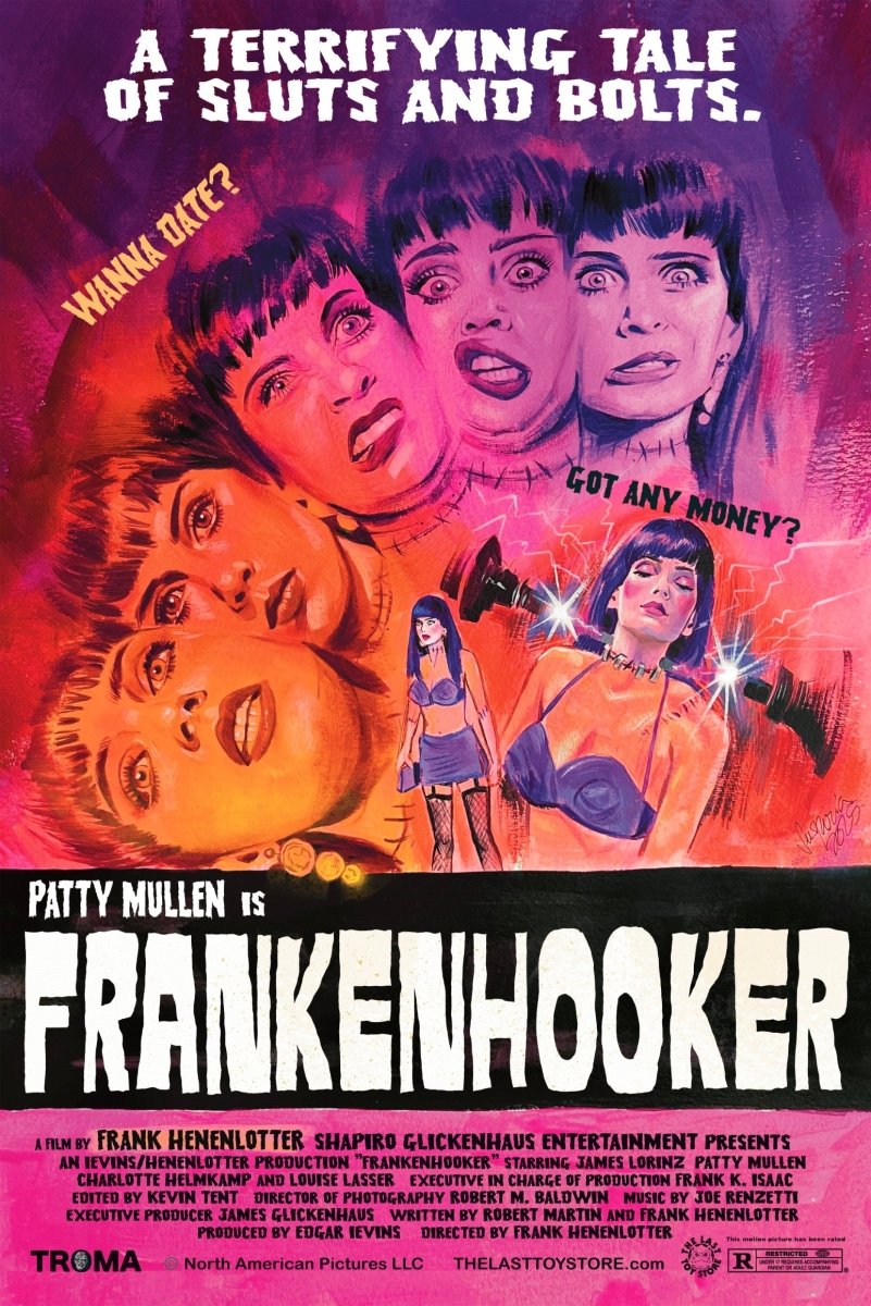 Frankenhooker Screenprint - Unique Horror Toy Collectible – The