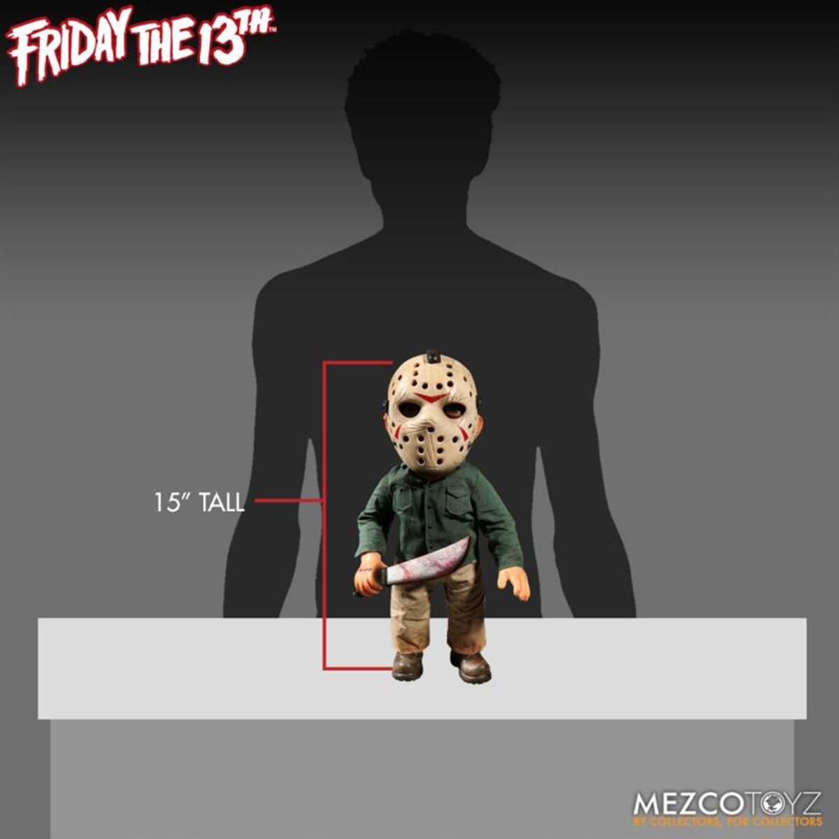 Friday the 13th: Jason Voorhees - 15" MDS Figure with Sound - Mezco Toyz