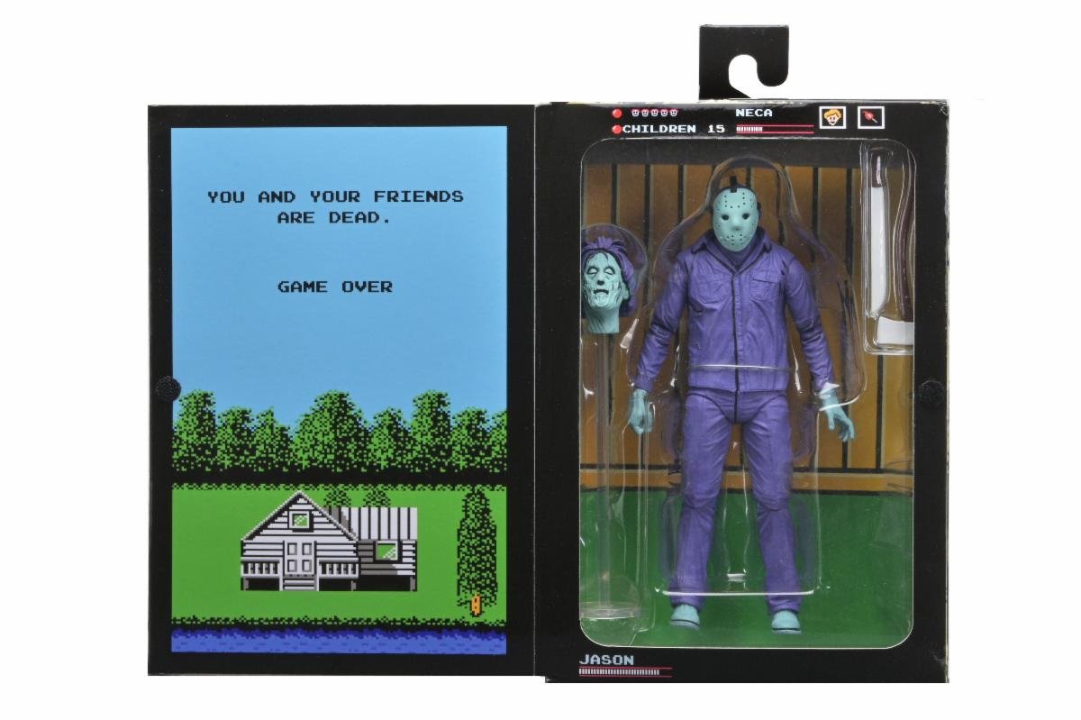 Friday the 13th: NES Video Game Jason with Music - 7” Scale Figure - The Last Toy Store