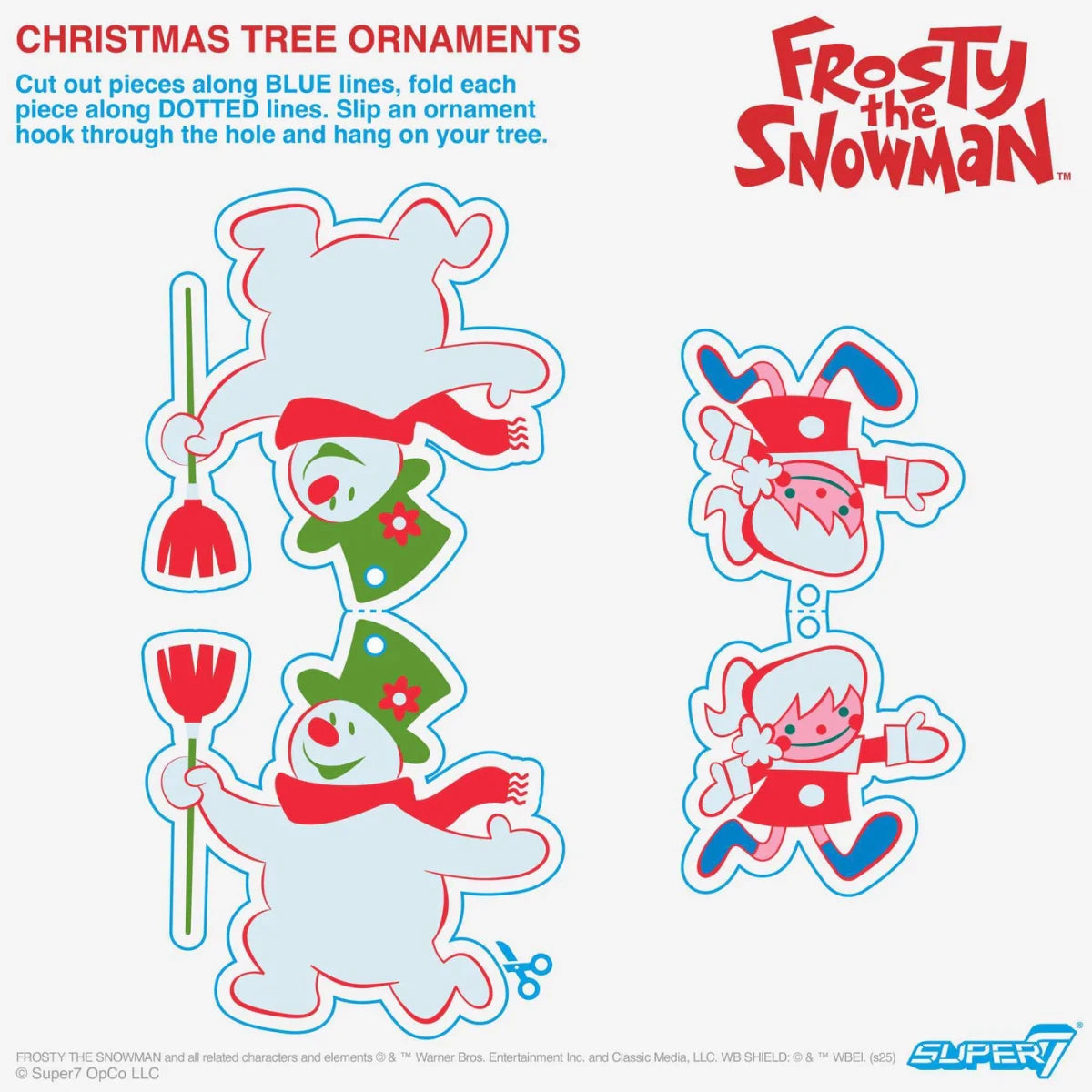 Frosty the Snowman - ReAction Figure (Candy Box Display) - Super7