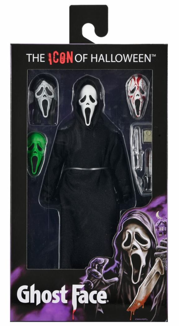 Ghost Face - 8" Clothed Figure - NECA