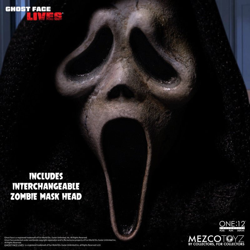 mezco one12collective ghost face 未開封品 One:12 Collective Ghost Face | Mezco Toyz