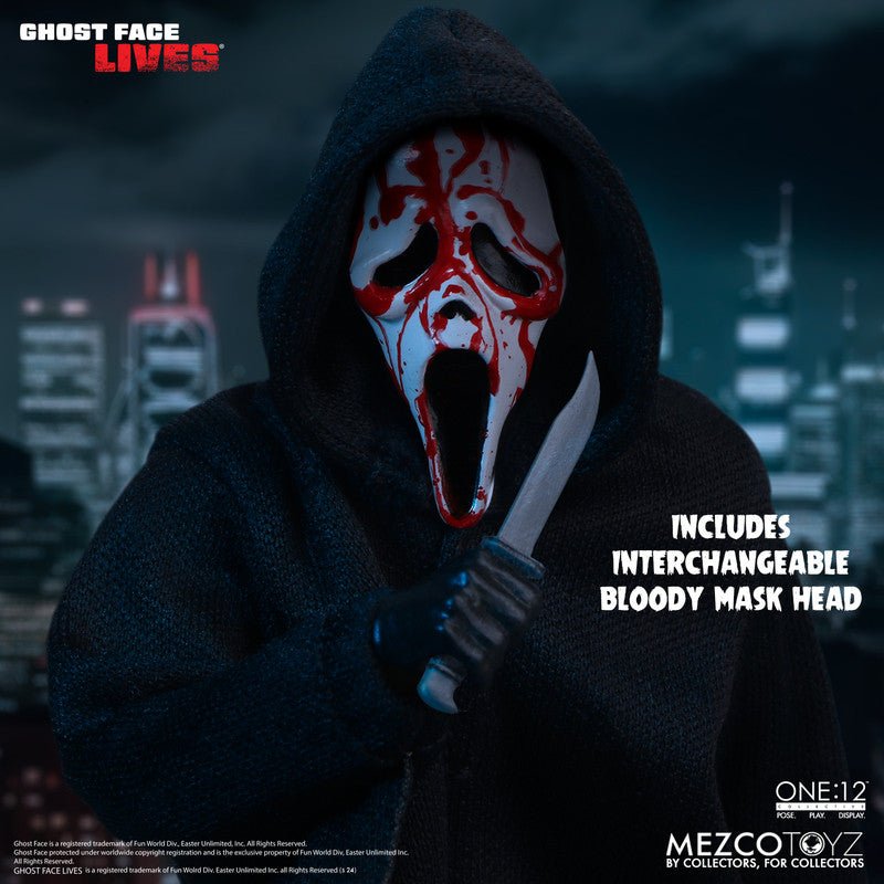 Ghost Face - One:12 Collective Action Figure - Mezco Toyz