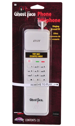 Ghost Face - Phone Replica with Sound - Fun World