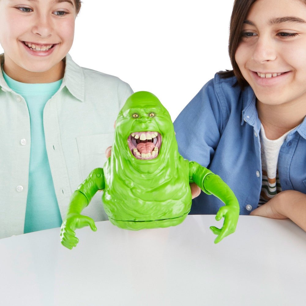 Ghostbusters - Squash and Squeeze Slimer - 7" Interactive Toy - The Last Toy Store