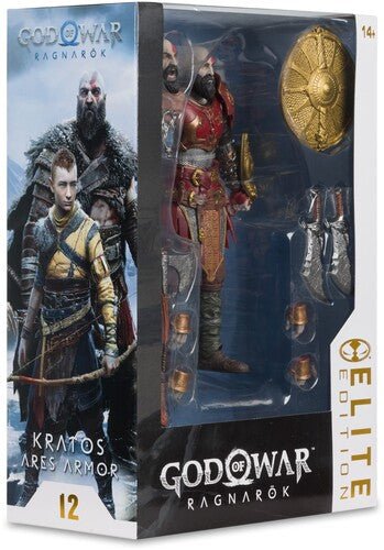 God of War Ragnarok: Kratos (Ares Armor) Elite Edition - 7" Deluxe Action Figure - McFarlane Toys