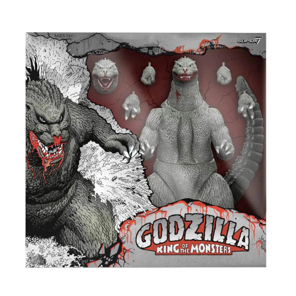 Godzilla 1989: Greyscale Comic Book - Thirsty For Blood - ULTIMATES! - Super7