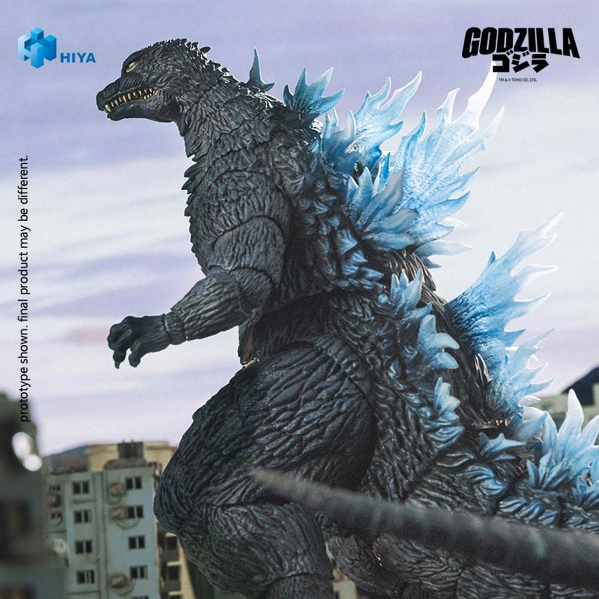 Godzilla Against Mechagodzilla (2002): Heat Ray Godzilla - 7" Exquisite Basic Series Figure (Pre-Order) - Hiya Toys