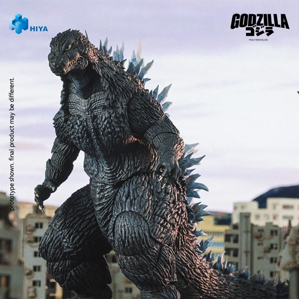 Godzilla Against Mechagodzilla (2002): Heat Ray Godzilla - 7" Exquisite Basic Series Figure (Pre-Order) - Hiya Toys