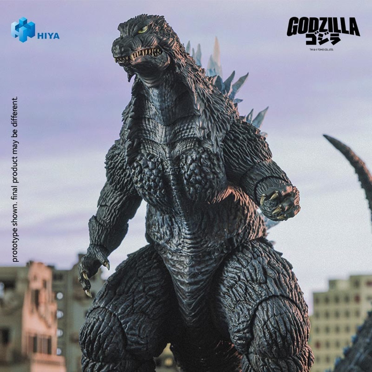 Godzilla Against Mechagodzilla (2002): Heat Ray Godzilla - 7" Exquisite Basic Series Figure (Pre-Order) - Hiya Toys