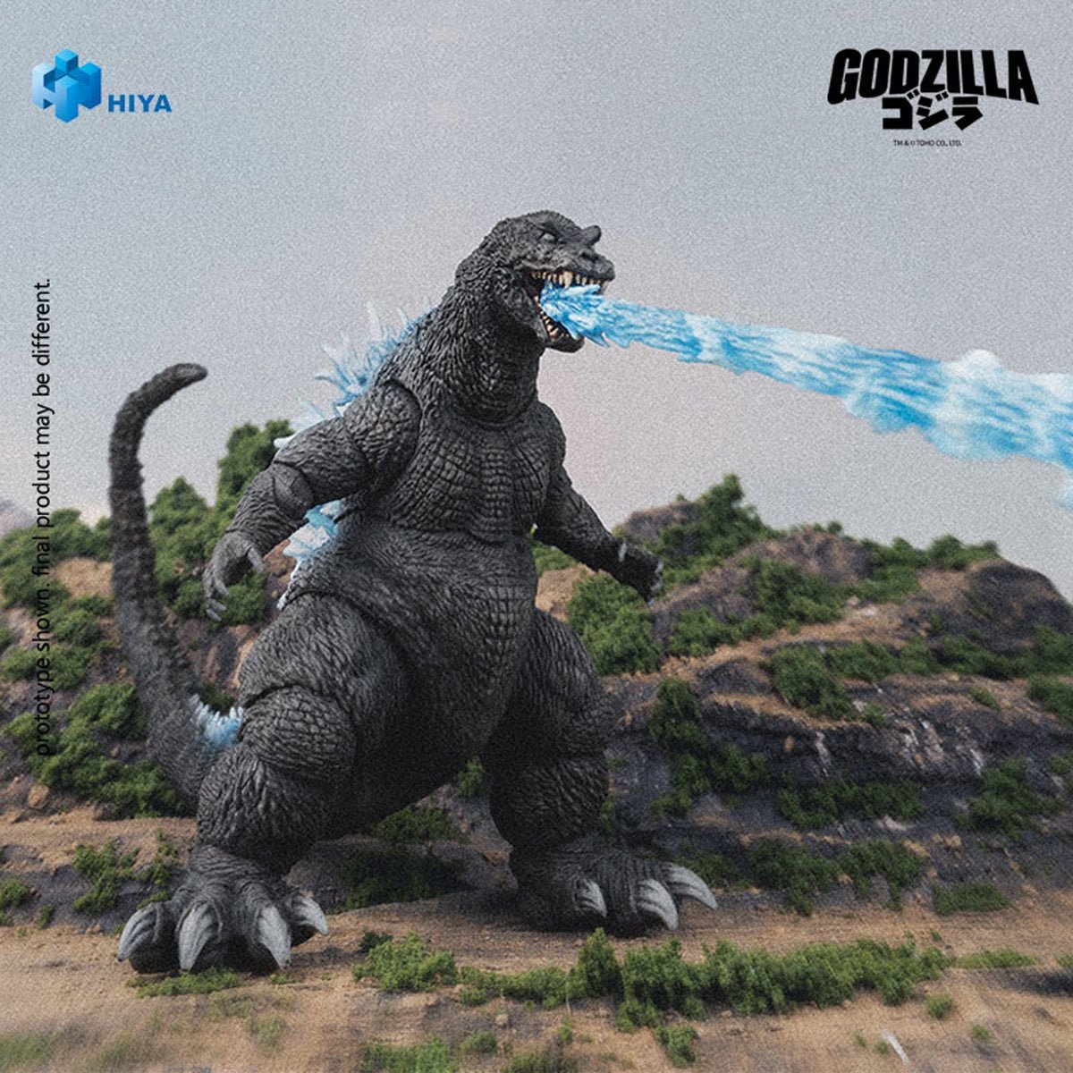 Godzilla, Mothra and King Ghidorah: Giant Monsters All - out Attack (2001) - Heat Ray Attack Godzilla 7" Action Figure - Hiya Toys