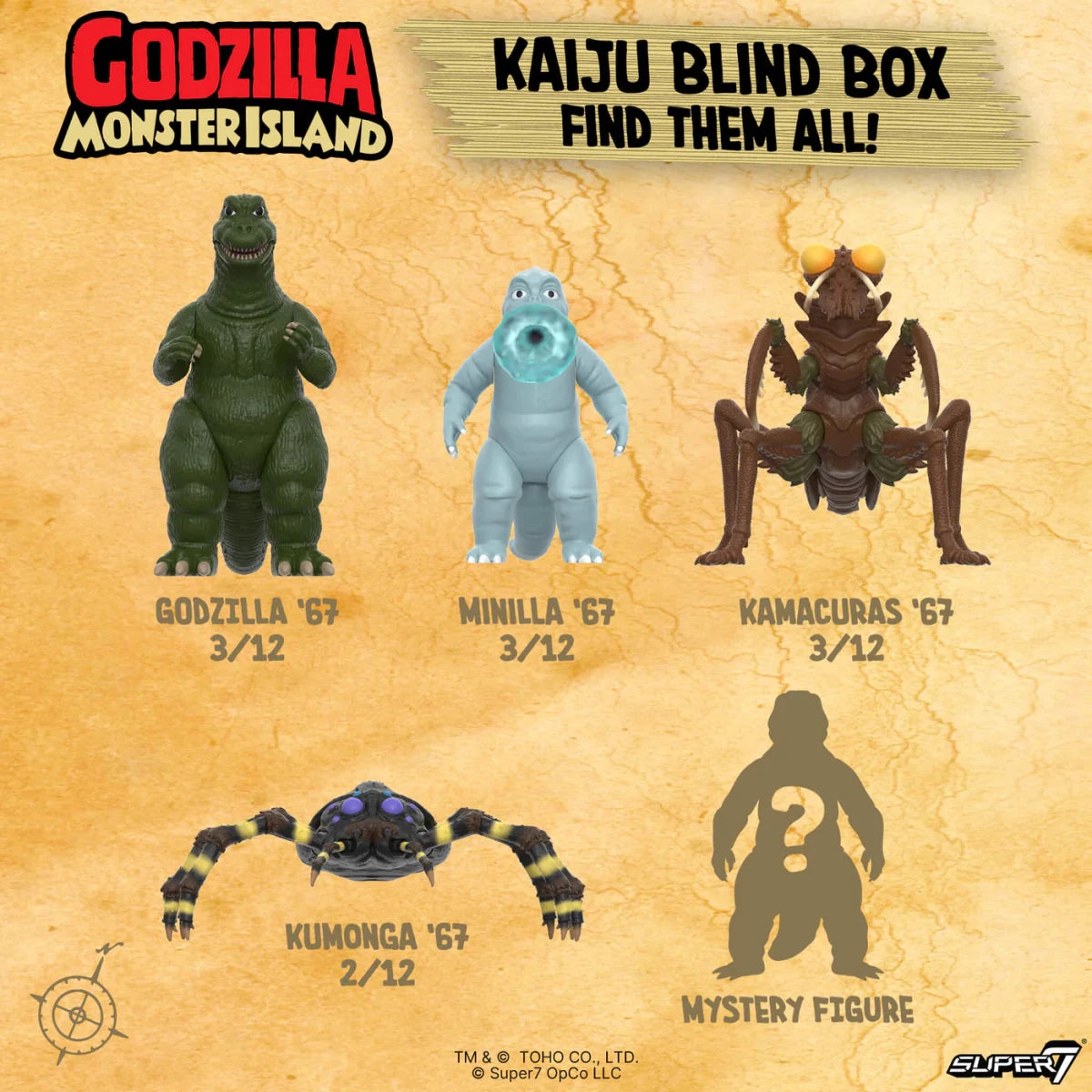 Godzilla Kaiju Blind Box Figure - Wave 13 Horror Collectible – The