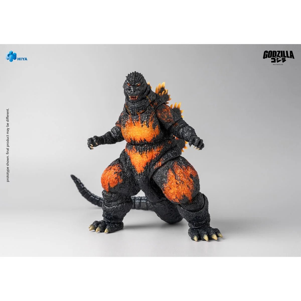 Godzilla Vs Destroyah (1995): Burning Godzilla Exquisite Basic Series - 7" Action Figure - Hiya Toys