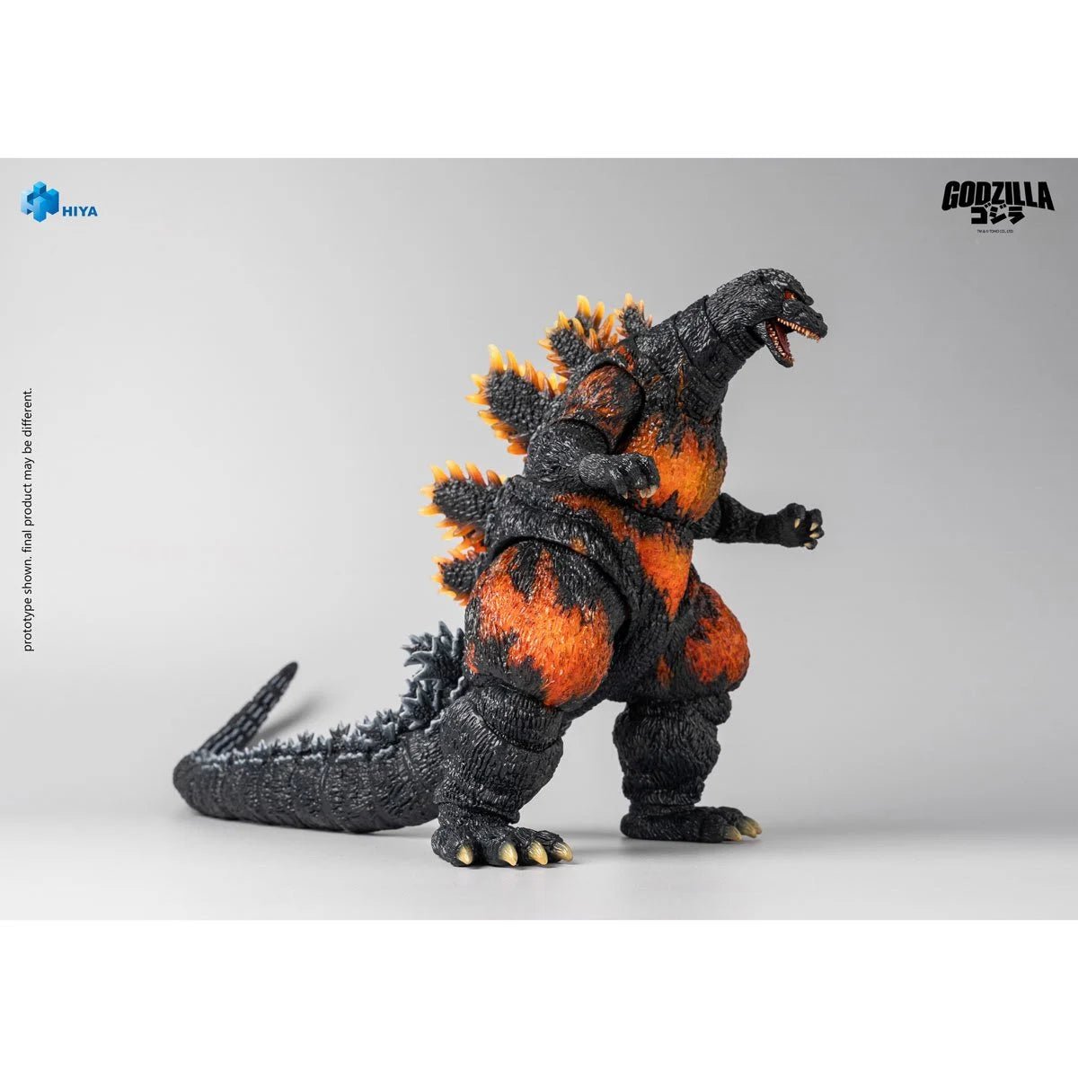 Godzilla Vs Destroyah (1995): Burning Godzilla Exquisite Basic Series - 7" Action Figure - Hiya Toys