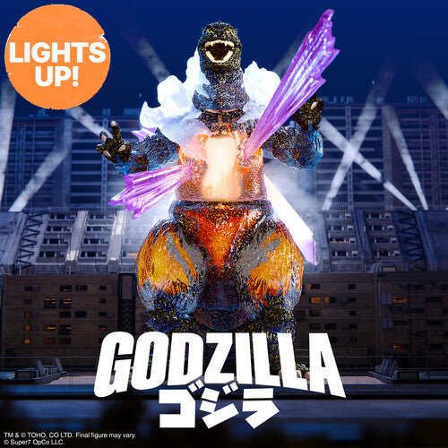 Godzilla vs Destroyah: Godzilla Final Battle (LED Light Up) - Toho ULTIMATES! Figure - Super7