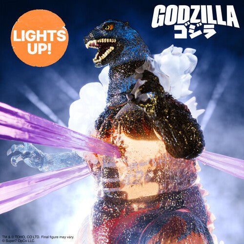 Godzilla vs Destroyah: Godzilla Final Battle (LED Light Up) - Toho ULTIMATES! Figure - Super7