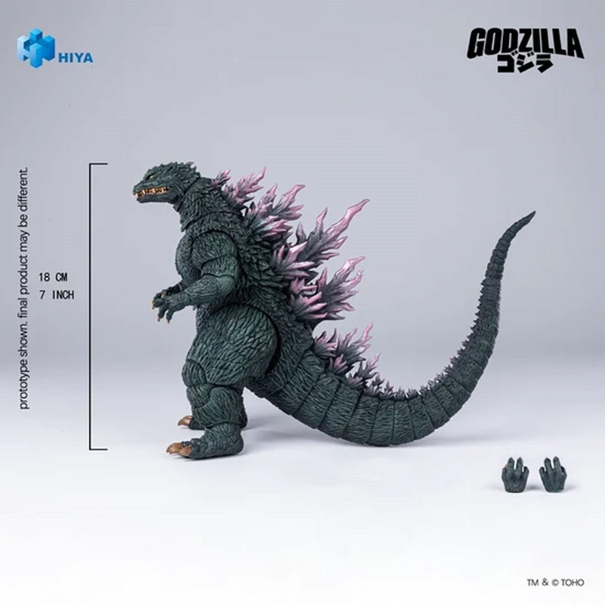 Godzilla Vs Megaguirus (2000) Godzilla - 7" Exquisite Basic Series Figure (Pre-Order) - Hiya Toys