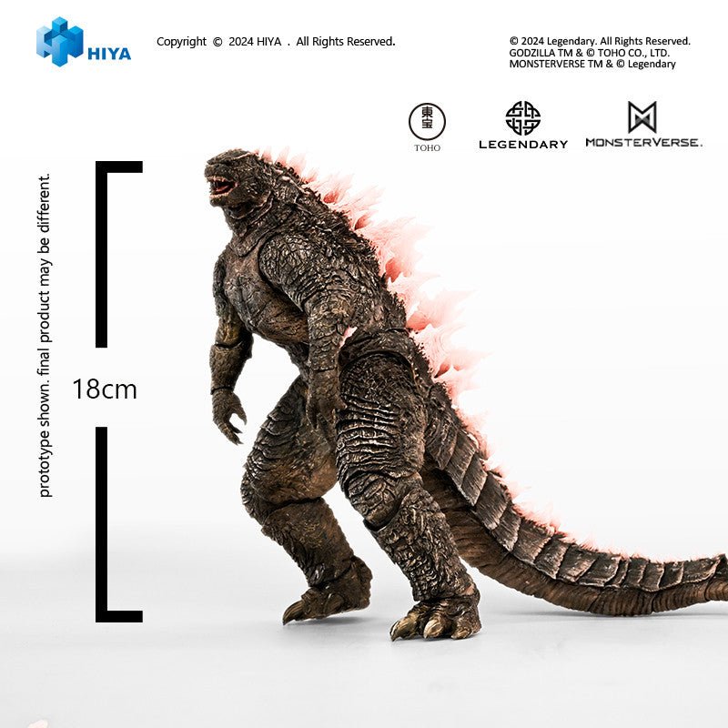 Godzilla x Kong: Godzilla Evolved PX (Previews Exclusive) - Exquisite Basic Series 7" Figure - The Last Toy Store