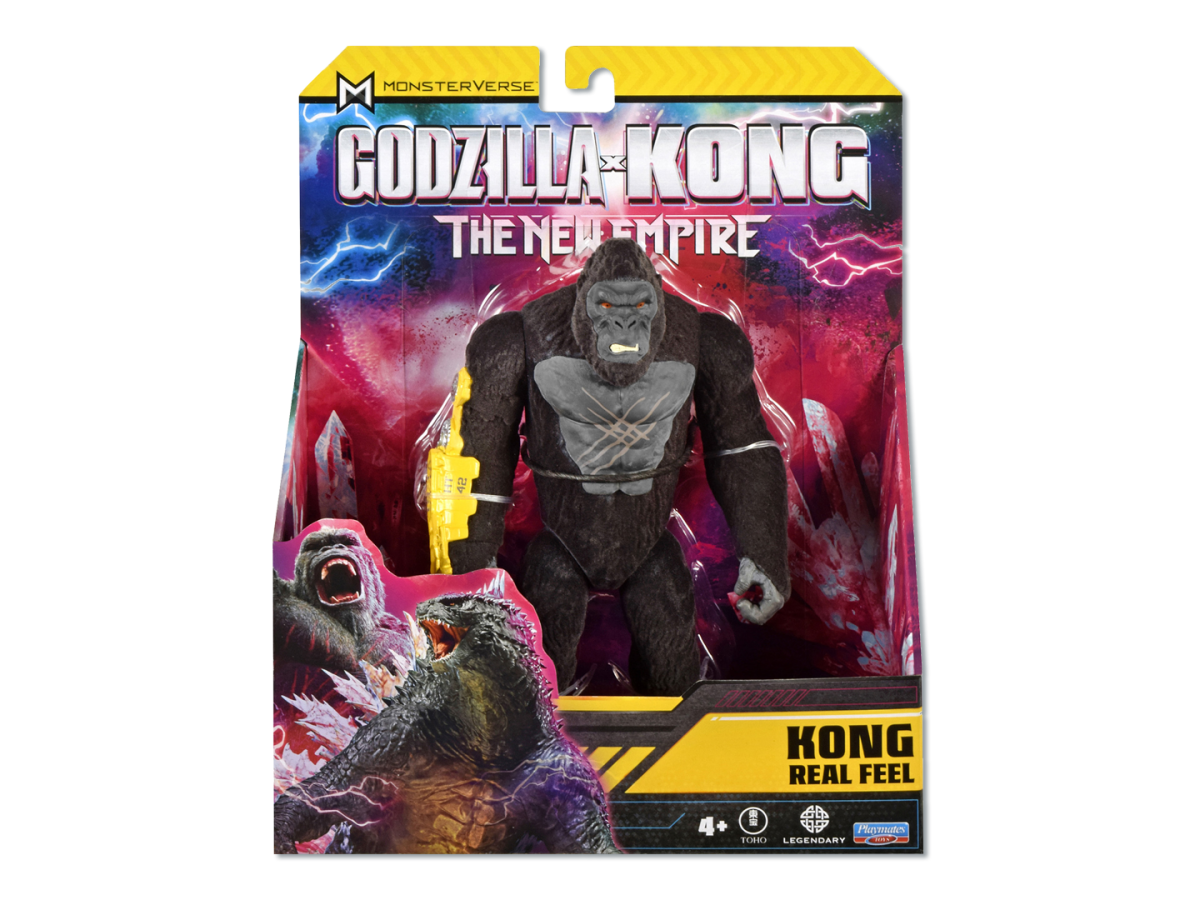 Godzilla x Kong: The New Empire: Real Feel Titan King Kong - 6" Monsterverse Action Figure - Playmates