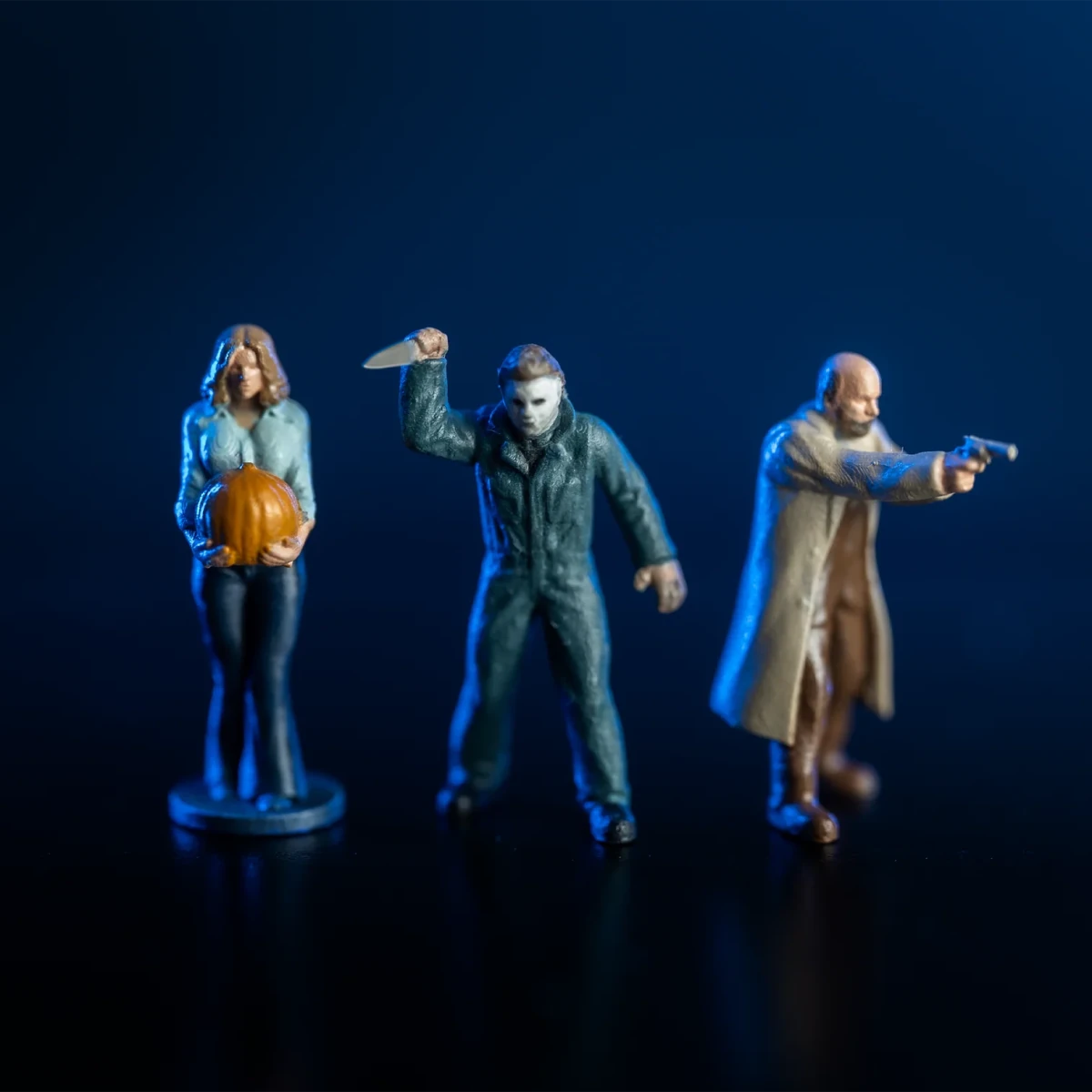 Halloween (1978): Myers House - Pumpkin Micro Maniacs Playset - Trick or Treat Studios