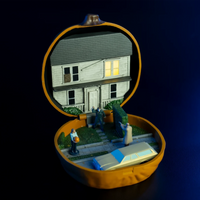 Halloween (1978): Myers House - Pumpkin Micro Maniacs Playset - Trick or Treat Studios