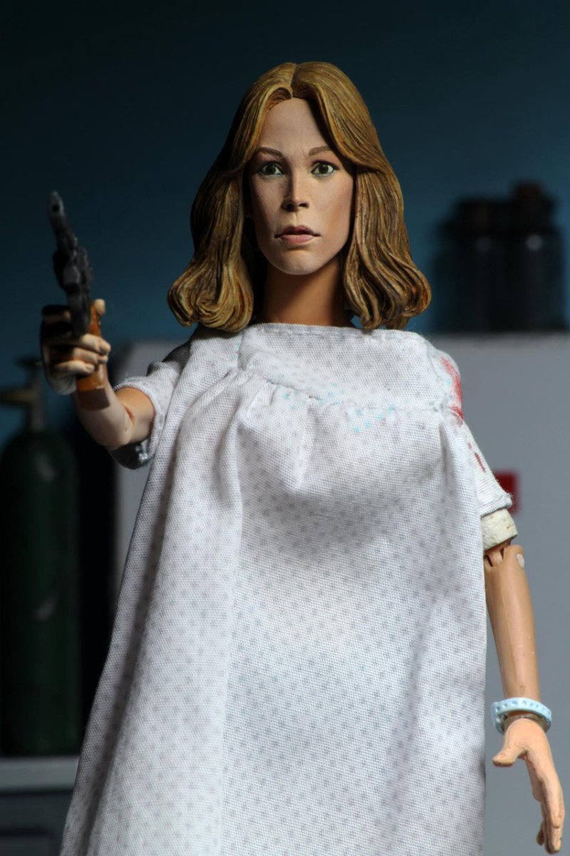 Halloween II (1981): Doctor Loomis and Laurie Strode Clothed Action Figure (2 - Pack) - 8" Scale - NECA