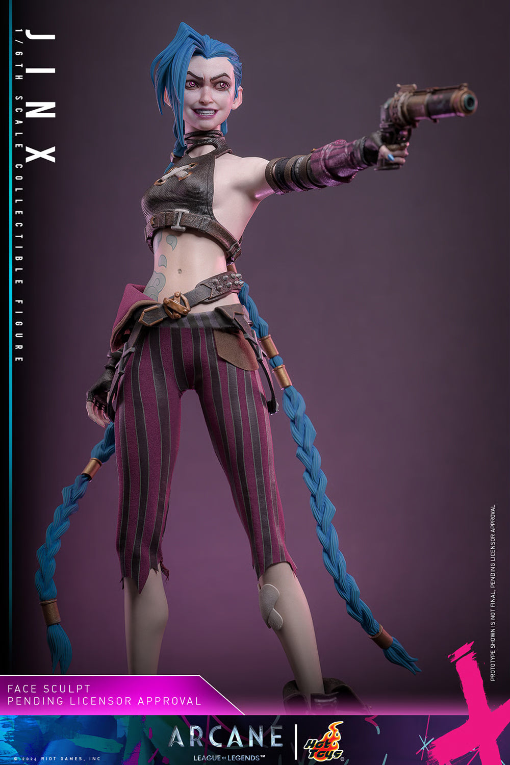 Arcane League of Legends: Jinx - 1/6 Scale Figure