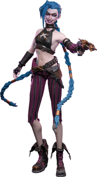 Arcane League of Legends: Jinx - 1/6 Scale Figure