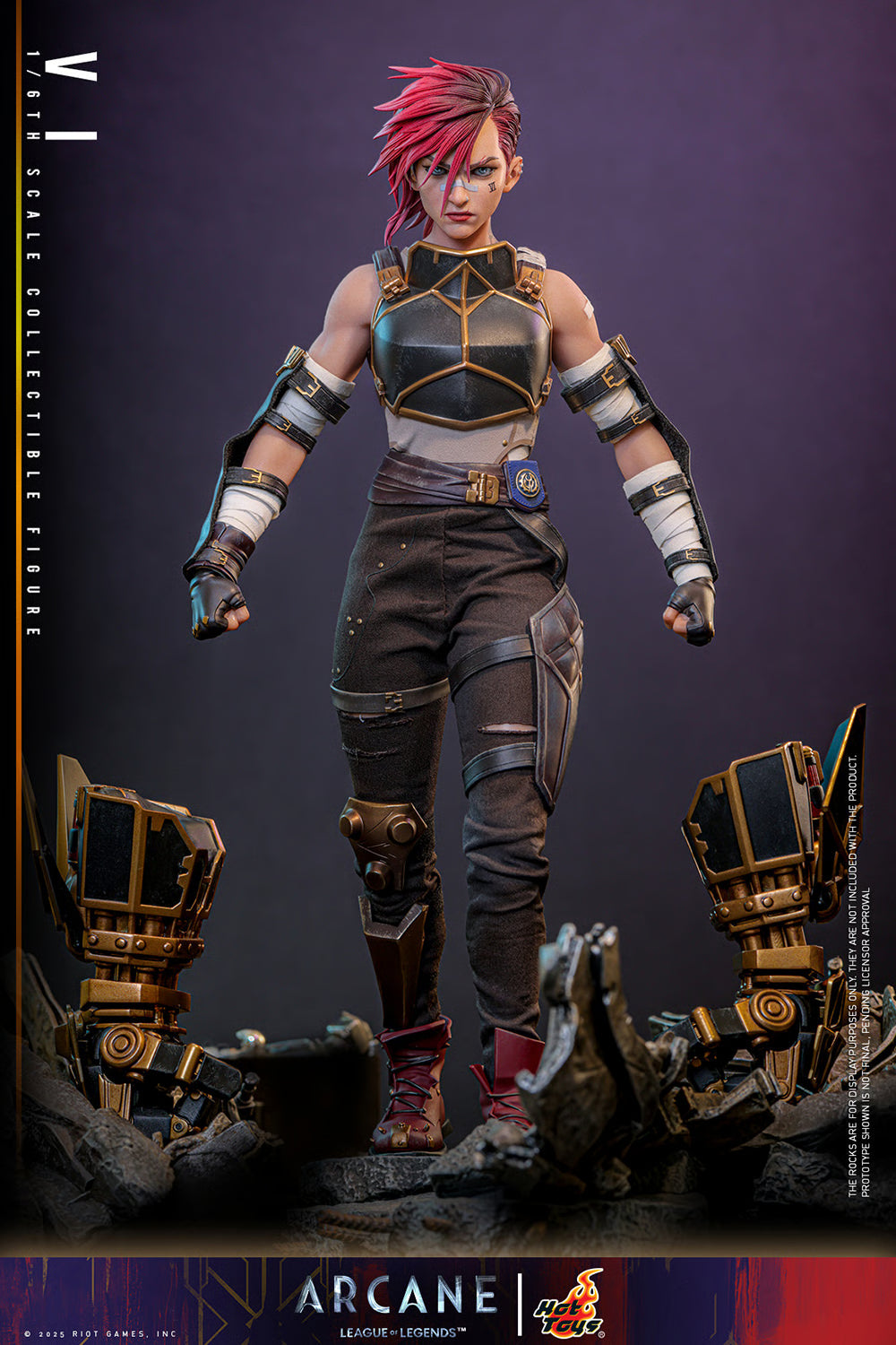 Vi 1/6 Scale Figure - Arcane League of Legends Collectible – The