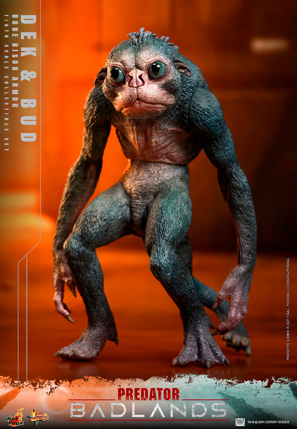 Predator: Badlands - Dek (Bone Bison Armor) and Bud - 1/6 Scale Collectible Set