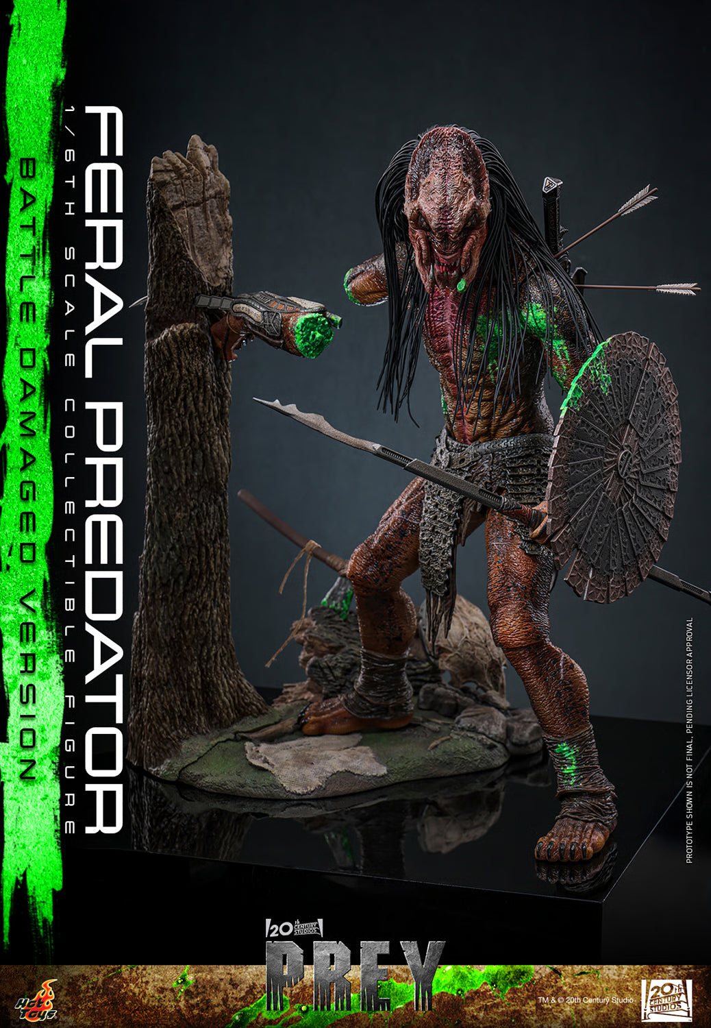 Prey: Battle Damaged Feral Predator - 1/6 Scale Figure (Pre-Order)