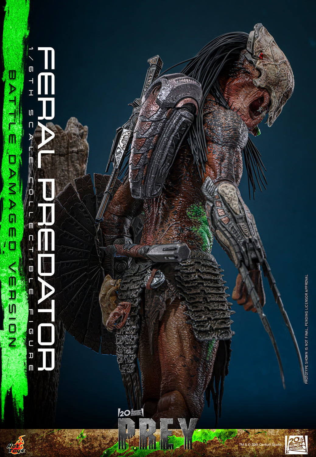 Prey: Battle Damaged Feral Predator - 1/6 Scale Figure (Pre-Order)