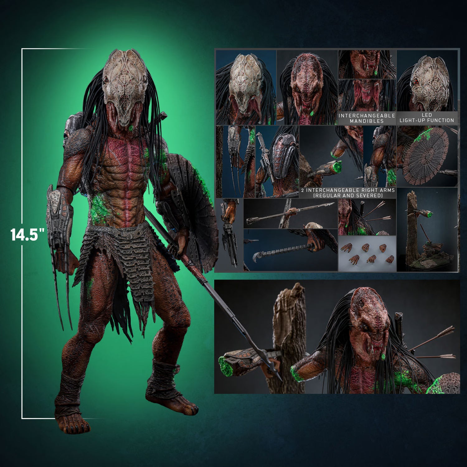 Prey: Battle Damaged Feral Predator - 1/6 Scale Figure (Pre-Order)