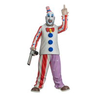 House of 1000 Corpses: Giant Sized Trash Talking Captain Spaulding Figure - Trick or Treat Studios