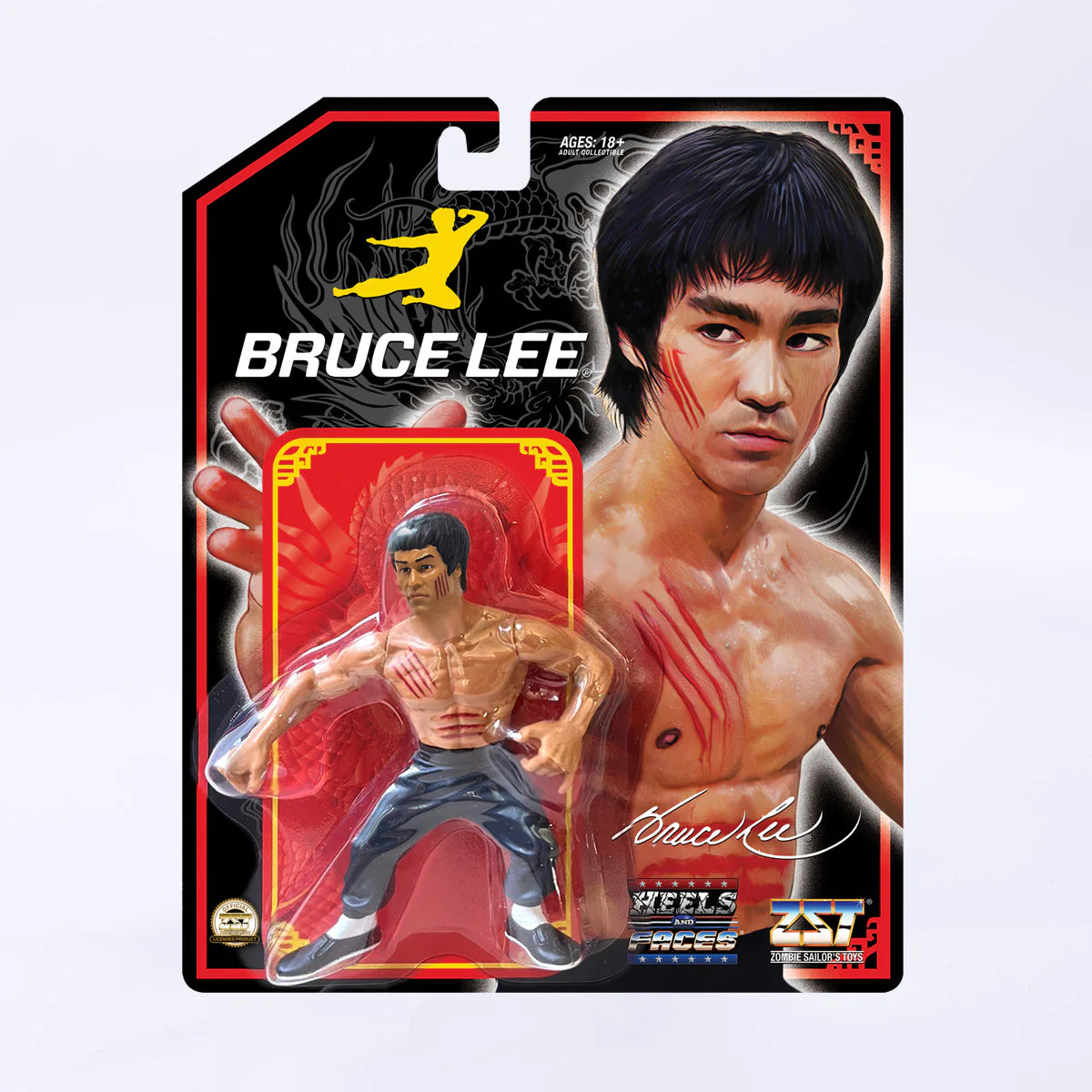 Bruce Lee: Bloody Version - 4.5" Figure
