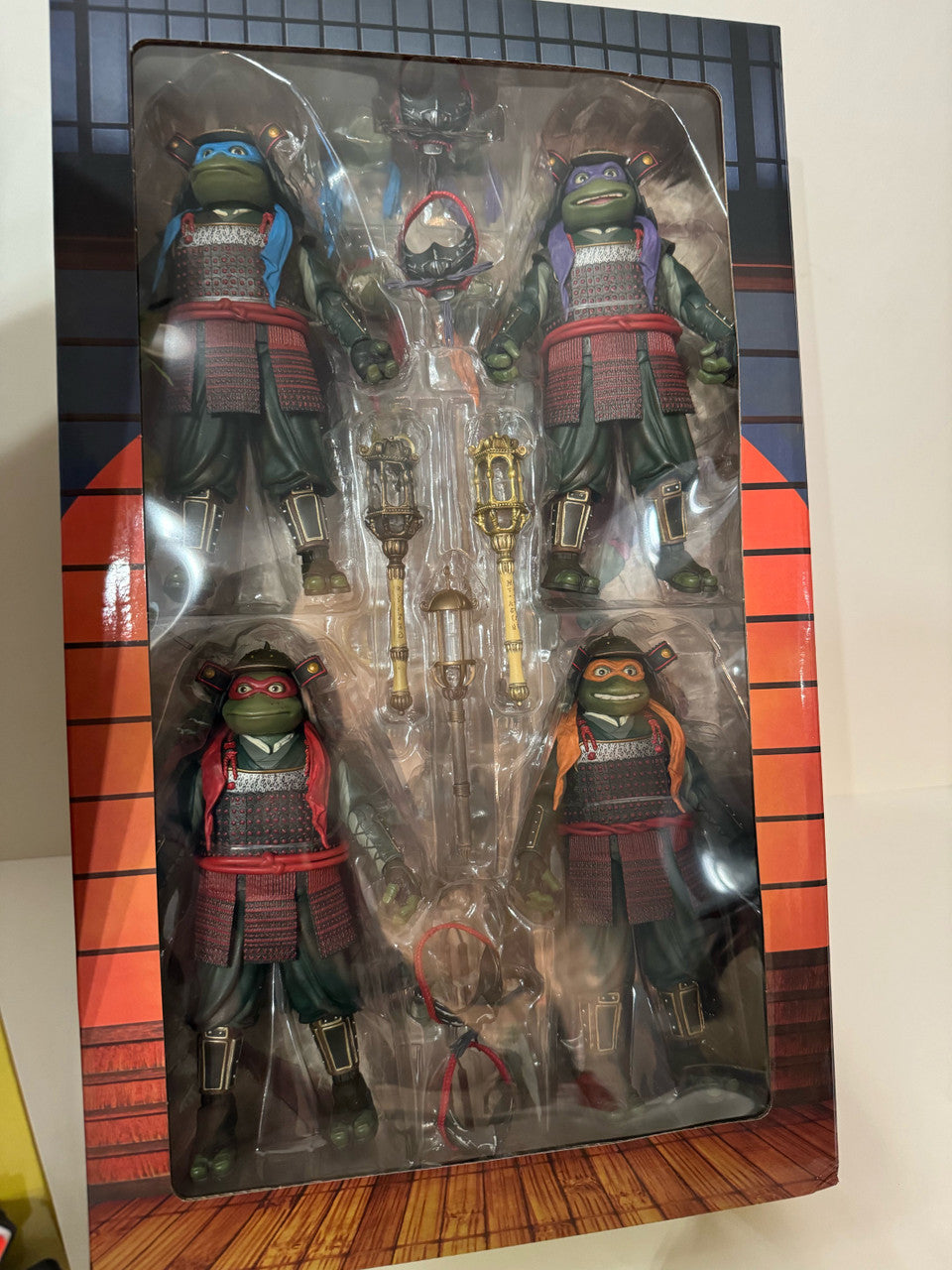 TMNT III: SDCC 2023 Samurai Brothers 4 Pack - 7" Scale Figures