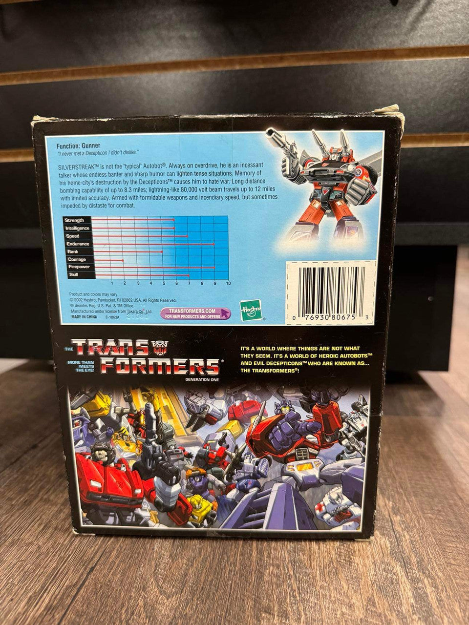 Transformers G1 Commemorative Series III Classic Reissue - Silverstreak