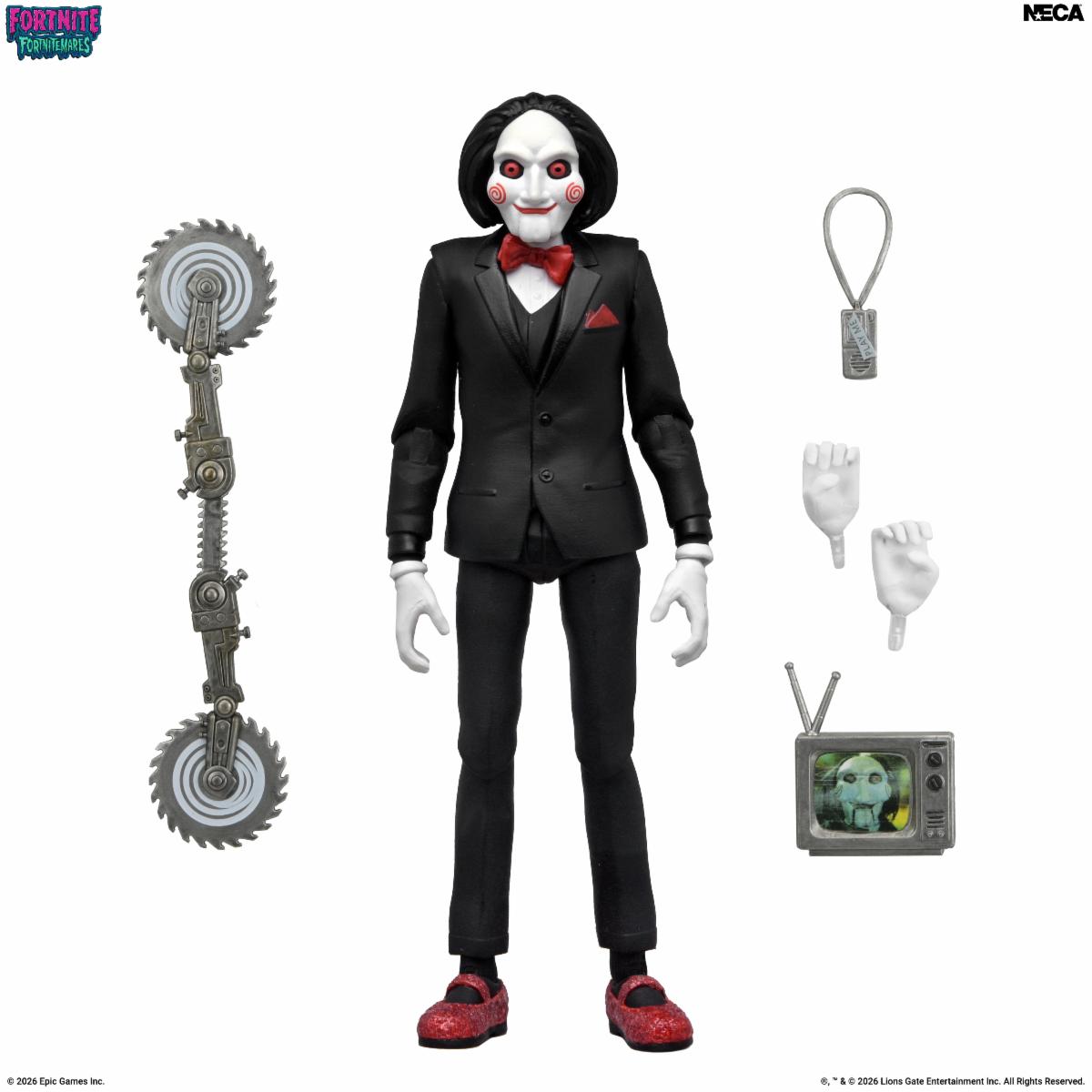 Saw x Fortnite: Billy the Puppet - 7" Scale Figure