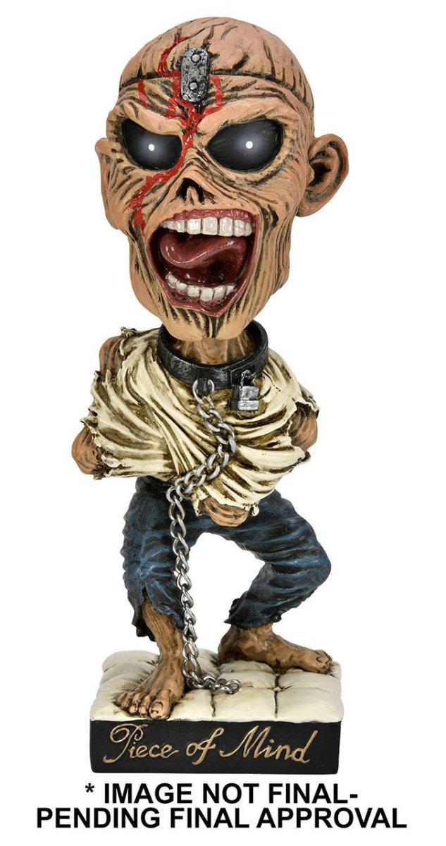 Eddie BO THE OTHER SIDE OF HEDDIE BO 未開封 Iron Maiden: Eddie (Piece of Mind) - Head Knocker - NECA