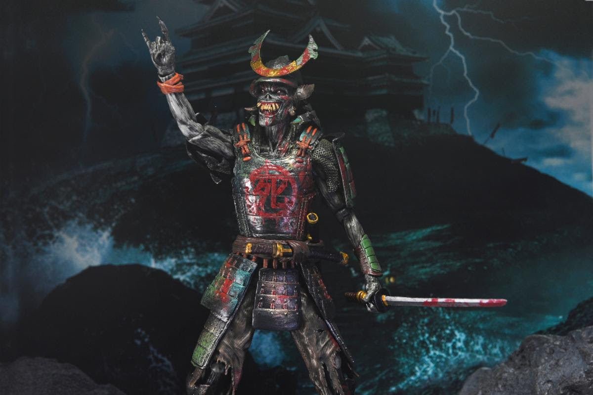 Iron Maiden: Ultimate Future Past World Tour 2 Pack (Senjutsu Eddie and Somewhere in Time Eddie) - 7" Scale Figures - NECA