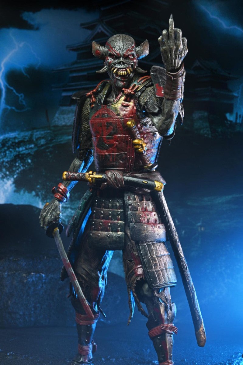 Iron Maiden: Ultimate Future Past World Tour 2 Pack (Senjutsu Eddie and Somewhere in Time Eddie) - 7" Scale Figures - NECA