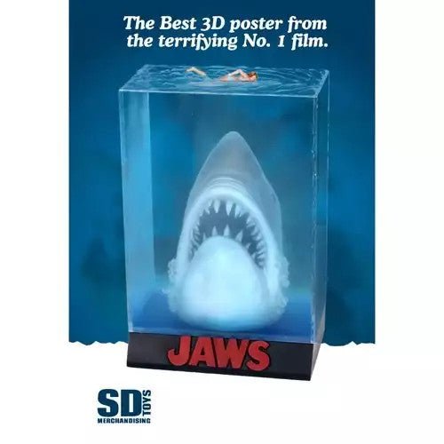 SD Toys Jaws 3D Movie Poster Statue