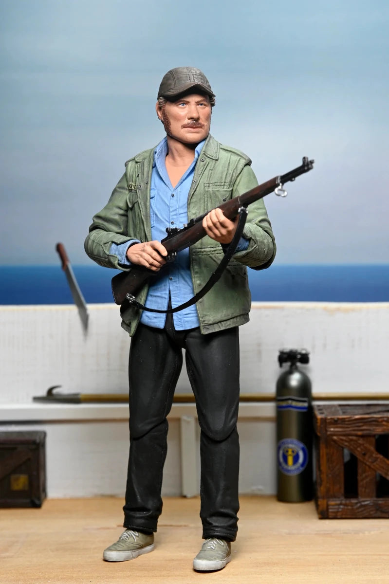 Jaws: Ultimate Sam Quint (50th Anniversary) - 7" Scale Figure - NECA