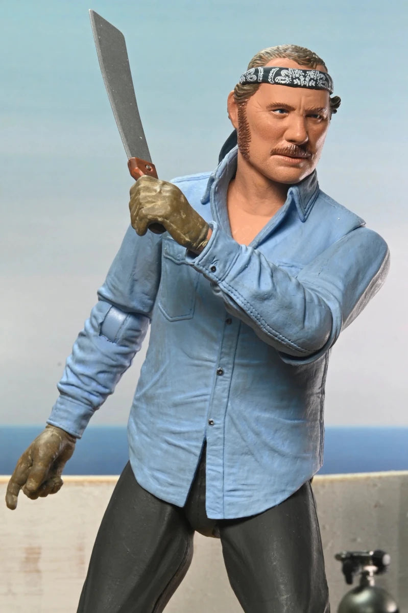 Jaws: Ultimate Sam Quint (50th Anniversary) - 7" Scale Figure - NECA