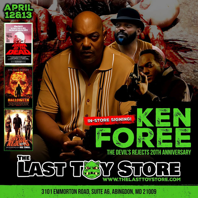 Ken Foree - Send - In Autograph Service - The Last Toy Store