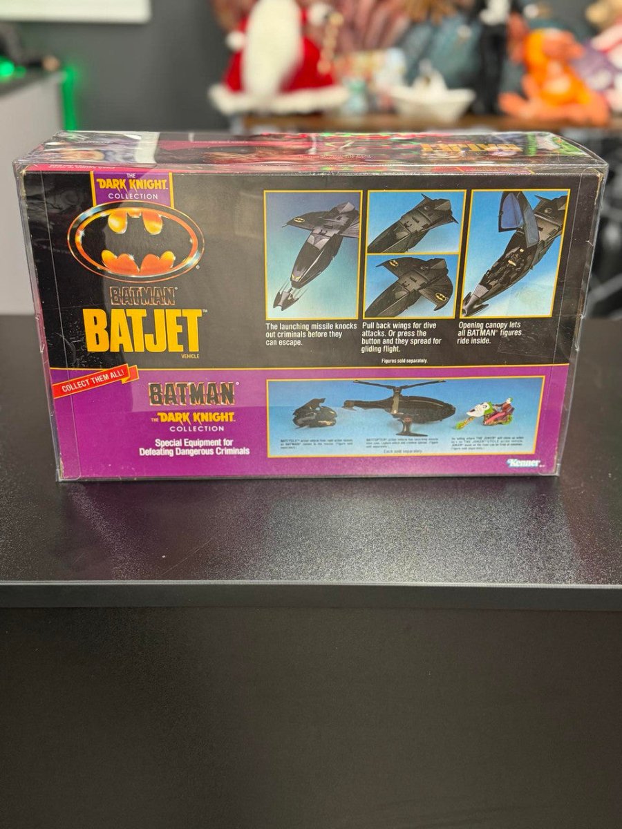 Kenner Batman - Batjet Vehicle with Blast - Off Missile and Spring Action Wings - The Last Toy Store