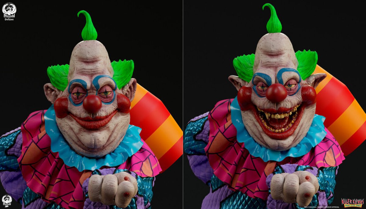 Killer Klowns from Outer Space: Jumbo - Deluxe 1/4 Scale Statue - The Last Toy Store