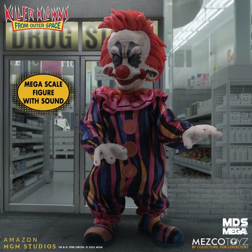 Killer Klowns from Outer Space: Rudy - 15" MDS Mega Scale Doll with Sound - Mezco Toyz