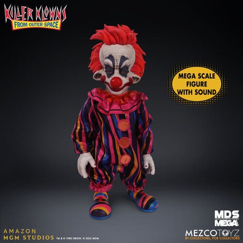 Killer Klowns from Outer Space: Rudy - 15" MDS Mega Scale Doll with Sound - Mezco Toyz